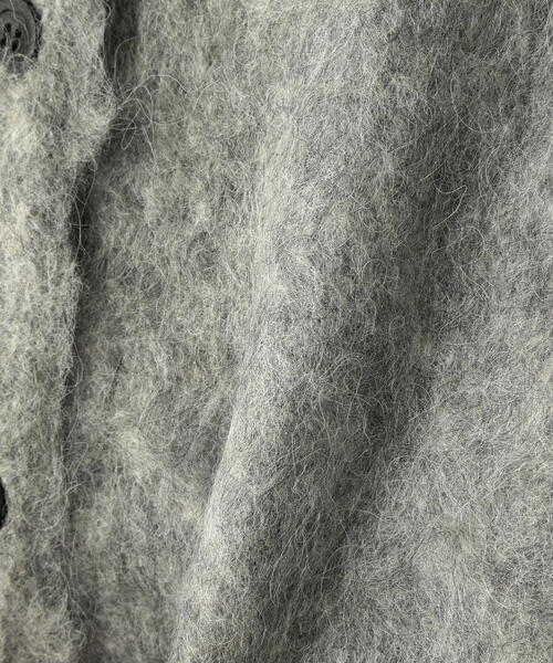 N.（N. Natural Beauty Basic）（エヌエヌナチュラルビューティーベーシック）の「◆クルーネックフェザーカーディガン（カーディガン/ボレロ・レディース・レッド/ベージュ/ネイビー/グレー・MEDIUM）」の8枚目の写真