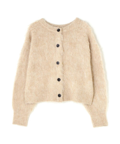 N.（N. Natural Beauty Basic）（エヌエヌナチュラルビューティーベーシック）の「◆クルーネックフェザーカーディガン（カーディガン/ボレロ・レディース・レッド/ベージュ/ネイビー/グレー・MEDIUM）」の21枚目の写真