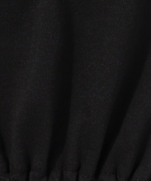 SHOO・LA・RUE（シューラルー）の「◆【洗える】ウエスト調節可能 ドロスト5分袖トップス（Tシャツ/カットソー・レディース・ライトベージュ/ブラック/イエロー・04/03/02）」の19枚目の写真