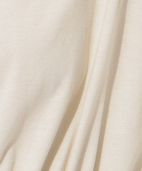 SHOO・LA・RUE（シューラルー）の「◆【洗える】ウエスト調節可能 ドロスト5分袖トップス（Tシャツ/カットソー・レディース・ライトベージュ/ブラック/イエロー・04/03/02）」の15枚目の写真