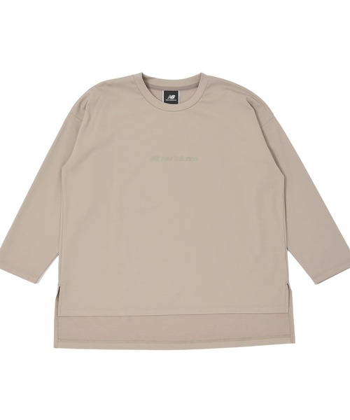 NEW BALANCE(ニューバランス)の「MET24 Bracelet Sleeve Pullover(Tシャツ/カットソー・レディース・ブラック/ライトベージュ/インディゴブルー・LARGE/MEDIUM/SMALL)」の22枚目の写真