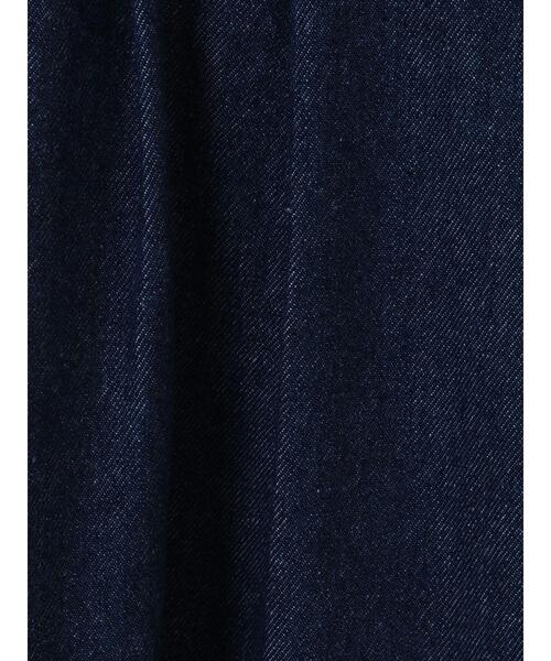 CRAFT STANDARD BOUTIQUE(クラフトスタンダードブティック)の「デニム2タックワイドテーパードパンツ(デニムパンツ・レディース・ブラック/ダークインディゴブルー・S/M/L/XL)」の10枚目の写真