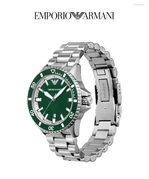 EMPORIO ARMANI(エンポリオアルマーニ)の「エンポリオ・アルマーニ 腕時計 メンズ アナログ ステンレス AR60080(アナログ腕時計・メンズ・シルバー・FREE)」の9枚目の写真