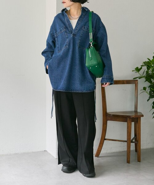 ear PAPILLONNER（イアパピヨネ）の「《本革/ショルダー付き》スタッズ