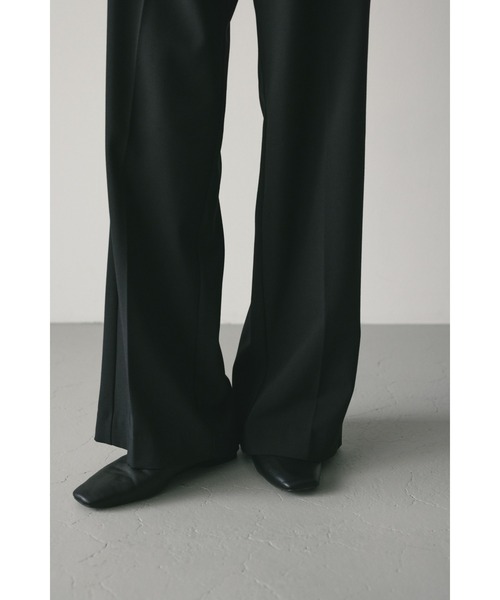 STYLEMIXER（スタイルミキサー）の「ワイドストレートタックパンツ（スラックス・レディース・アイボリー/ブラック/カーキ・SMALL/MEDIUM）」の9枚目の写真