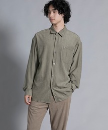 aimoha(�A�C���n)��aimoha men Textured Chic Shirt(�V���c/�u���E�X)
