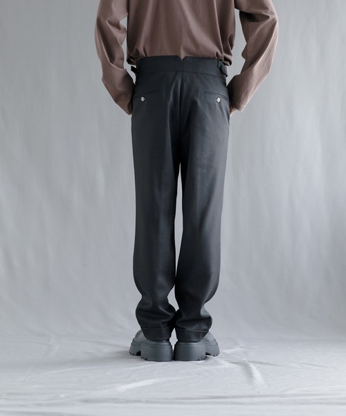 aimoha(アイモハ)の「【aimoha neo】 Classic Tailored Dress Pants(スラックス・メンズ・ブラック/ベージュ/グレー・SMALL/MEDIUM/LARGE/X-LARGE)」の15枚目の写真