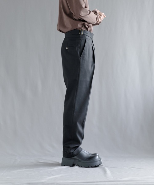 aimoha(アイモハ)の「【aimoha neo】 Classic Tailored Dress Pants(スラックス・メンズ・ブラック/ベージュ/グレー・SMALL/MEDIUM/LARGE/X-LARGE)」の17枚目の写真