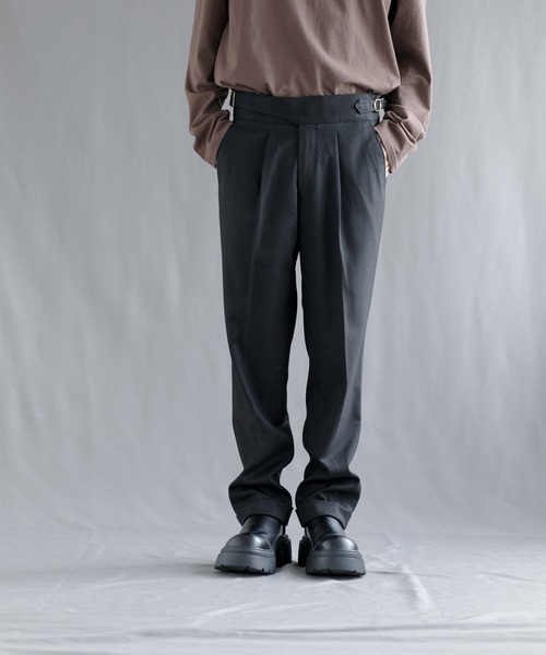aimoha(アイモハ)の「【aimoha neo】 Classic Tailored Dress Pants(スラックス・メンズ・ブラック/ベージュ/グレー・SMALL/MEDIUM/LARGE/X-LARGE)」の7枚目の写真
