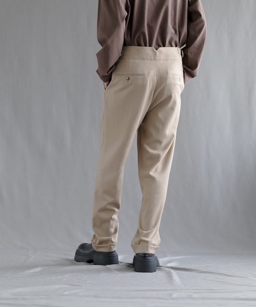 aimoha(アイモハ)の「【aimoha neo】 Classic Tailored Dress Pants(スラックス・メンズ・ブラック/ベージュ/グレー・SMALL/MEDIUM/LARGE/X-LARGE)」の20枚目の写真
