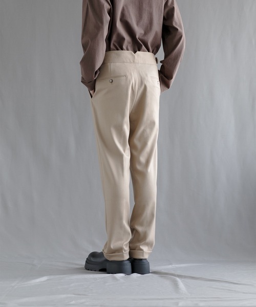 aimoha(アイモハ)の「【aimoha neo】 Classic Tailored Dress Pants(スラックス・メンズ・ブラック/ベージュ/グレー・SMALL/MEDIUM/LARGE/X-LARGE)」の21枚目の写真