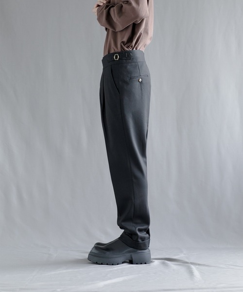 aimoha(アイモハ)の「【aimoha neo】 Classic Tailored Dress Pants(スラックス・メンズ・ブラック/ベージュ/グレー・SMALL/MEDIUM/LARGE/X-LARGE)」の12枚目の写真