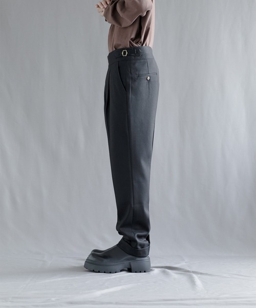 aimoha(アイモハ)の「【aimoha neo】 Classic Tailored Dress Pants(スラックス・メンズ・ブラック/ベージュ/グレー・SMALL/MEDIUM/LARGE/X-LARGE)」の13枚目の写真