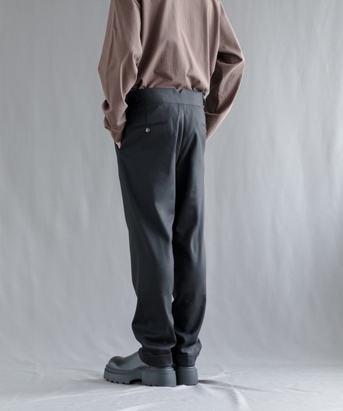 aimoha(アイモハ)の「【aimoha neo】 Classic Tailored Dress Pants(スラックス・メンズ・ブラック/ベージュ/グレー・SMALL/MEDIUM/LARGE/X-LARGE)」の10枚目の写真