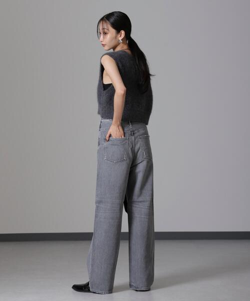 upperhights（アッパーハイツ）の「upper hights/THE NIECE ワイドストレートデニム SHADE（デニムパンツ・レディース・グレー・23/24/25）」の17枚目の写真