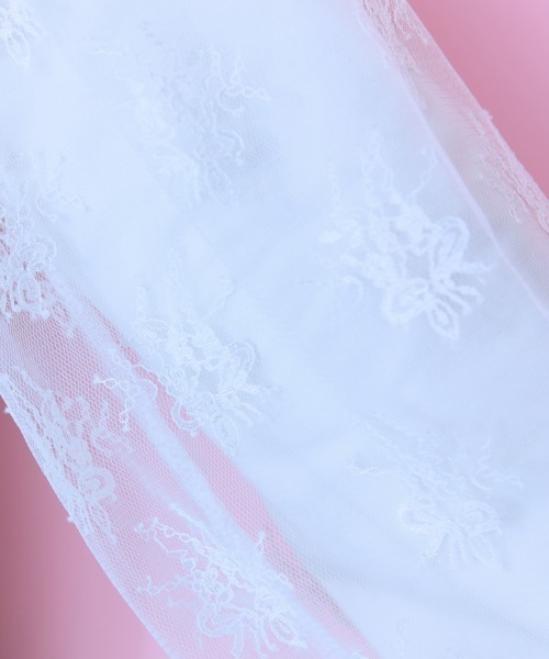 marun(マルン)の「<大きいサイズ> レースドッキングトップス marun(Tシャツ/カットソー・レディース・アイボリー/ブラック・L/5L/4L/3L/LL)」の11枚目の写真