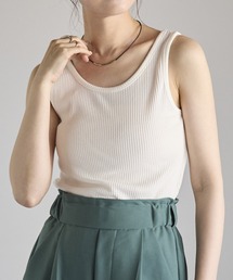 Fizz | 【Fizz/フィズ】　前後2Way　リブタンクトップ(タンクトップ)