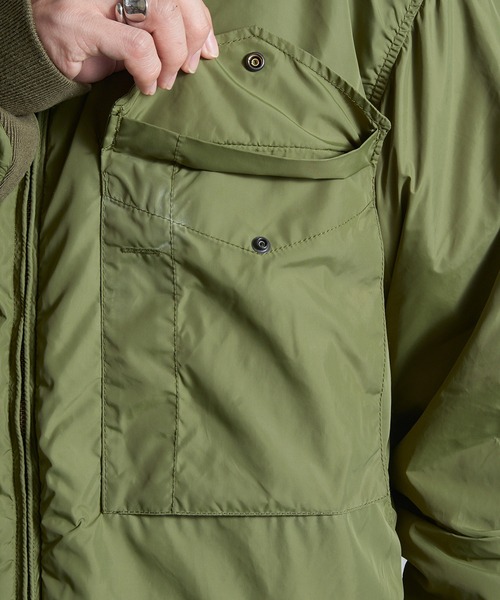 HOUSTON（ヒューストン）の「【HOUSTON】G-8 FLIGHT JACKET 2nd 55090 フライトジャケット WEPジャケット ゴンズジャケット（MA-1・メンズ・オリーブ/ブラック・42/44）」の17枚目の写真