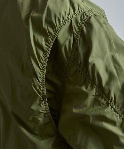 HOUSTON（ヒューストン）の「【HOUSTON】G-8 FLIGHT JACKET 2nd 55090 フライトジャケット WEPジャケット ゴンズジャケット（MA-1・メンズ・オリーブ/ブラック・42/44）」の15枚目の写真