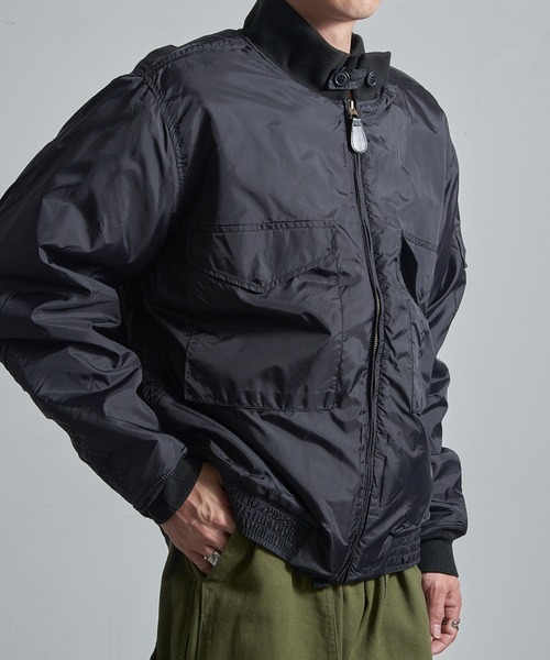 HOUSTON（ヒューストン）の「【HOUSTON】G-8 FLIGHT JACKET 2nd 55090 フライトジャケット WEPジャケット ゴンズジャケット（MA-1・メンズ・オリーブ/ブラック・42/44）」の12枚目の写真