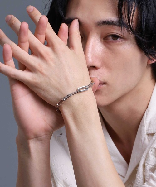 LH for Gift ハンドメイドチェーンブレスレット/シルバー925