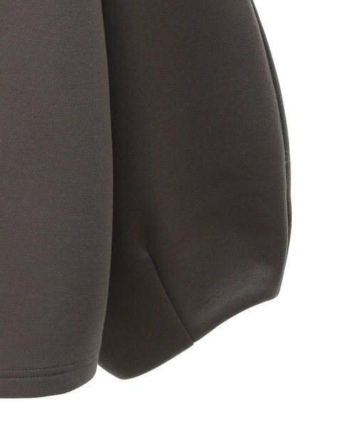 ESCAR（エスカー）の「■ESCAR　リボンコード刺繍プルオーバー（Tシャツ/カットソー・レディース・チャコールグレー/ベージュ・FREE）」の18枚目の写真