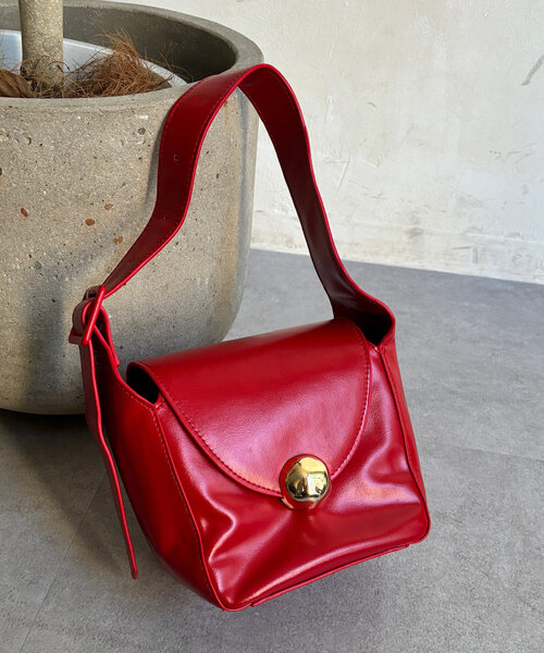 DouDou（ドゥドゥ）の「【WEB限定】ミディアムセミショルダーバッグ（ショルダーバッグ・レディース・ブラック/ブラウン/レッド・FREE）」の21枚目の写真