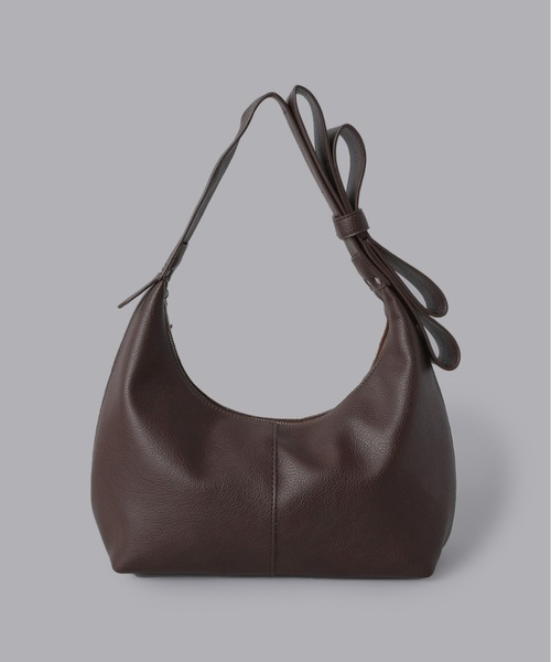 Olu.（オルドット）の「ショルダーリボンバッグ（ショルダーバッグ・レディース・ブラック/ブラウン/ブラウン系その他/ベージュ・FREE）」の10枚目の写真