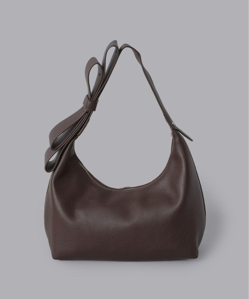 Olu.（オルドット）の「ショルダーリボンバッグ（ショルダーバッグ・レディース・ブラック/ブラウン/ブラウン系その他/ベージュ・FREE）」の12枚目の写真