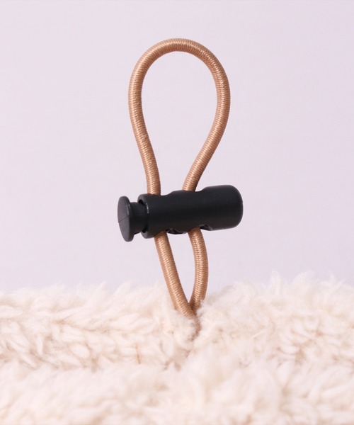 COLEMAN（コールマン）の「(LF)【Coleman】ボア フリース ネックウォーマー（ネックウォーマー/スヌード・メンズ・ブラック/アイボリー/オリーブ/グレイッシュベージュ/テラコッタ・ONE SIZE）」の11枚目の写真