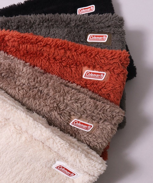 COLEMAN（コールマン）の「(LF)【Coleman】ボア フリース ネックウォーマー（ネックウォーマー/スヌード・メンズ・ブラック/アイボリー/オリーブ/グレイッシュベージュ/テラコッタ・ONE SIZE）」の17枚目の写真