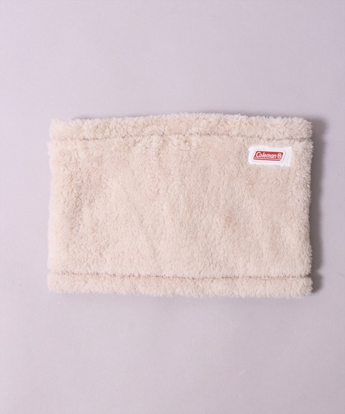 COLEMAN（コールマン）の「(LF)【Coleman】ボア フリース ネックウォーマー（ネックウォーマー/スヌード・メンズ・ブラック/アイボリー/オリーブ/グレイッシュベージュ/テラコッタ・ONE SIZE）」の18枚目の写真