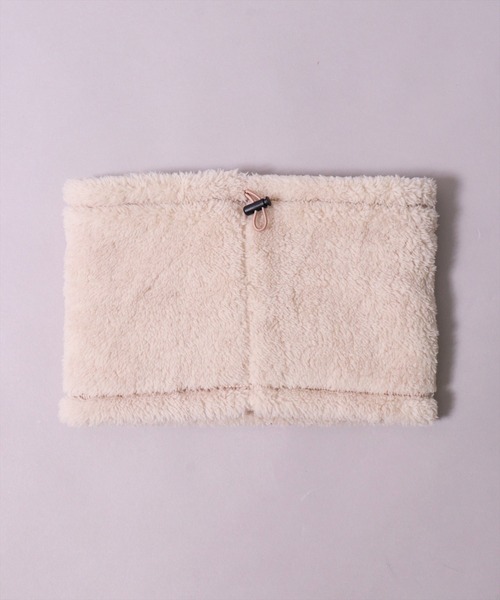 専用❤みかん♥極暖⭐ゆったり大人サイズ☆Wボア★ネックウォーマー⭐ペールピンク セール】(LF)【Coleman】ボア フリース ネックウォーマー（ネック