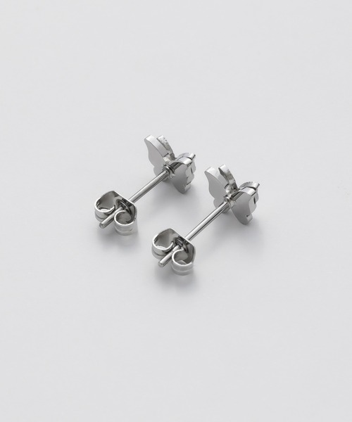 ciite' surgical stainless(シーテサージカルステンレス)の「【 金属アレルギー対応 】 バタフライピアス サージカルステンレス (両耳用)(ピアス(両耳用)・レディース・ゴールド/シルバー・FREE)」の13枚目の写真