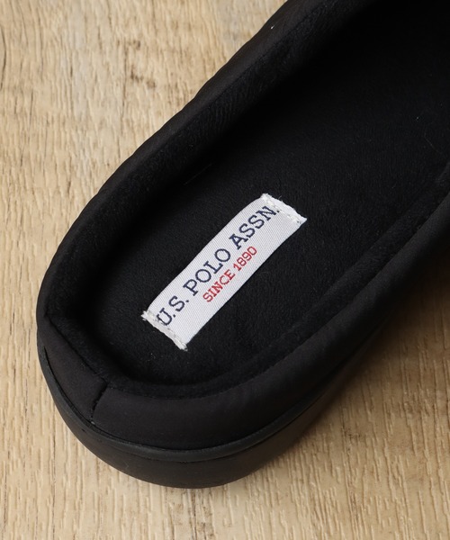 U.S. POLO ASSN.（ユーエスポロアッスン）の「【U.S. POLO ASSN./ユーエスポロアッスン】 フリースライニング モックシューズ　Women（スリッポン・レディース・ブラック/カーキ/ライトベージュ・23.0cm/24.0cm/25.0cm）」の14枚目の写真