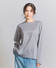 BEAUTY&YOUTH UNITED ARROWS | ラメシアー ロングスリーブ カットソー(Tシャツ/カットソー)