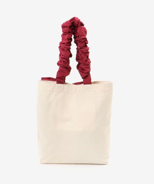 MAJESTIC LEGON(マジェスティックレゴン)の「ギャザーハンドルリボントート(トートバッグ・レディース・ブラック/ボルドー・FREE)」の11枚目の写真
