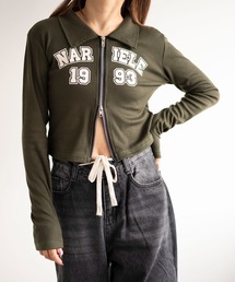 dispark | DISPARK/WジップナンバリングロゴロンT(Tシャツ/カットソー)