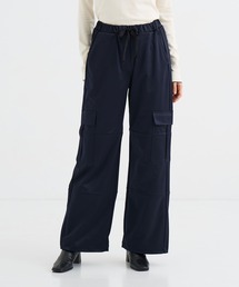 【COGTHEBIGSMOKE/コグザビッグスモーク】HENDRIX TROUSERS/サテンスーパーワイドカーゴパンツ