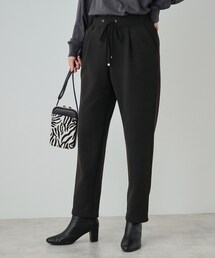 SHOO・LA・RUE | 【S-LL/SHOO WARM】あったか裏起毛 ふわふわもちもち ストレッチ テーパードパンツ(その他パンツ)