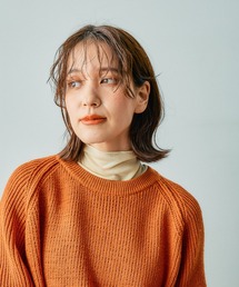 studio CLIP | 【3シーズンシリーズ】7ゲージ畔編コクーンプルオーバー[プラスサイズあり](ニット/セーター)