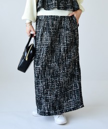 and it_ | ミックスツイードタイトスカート(スカート)