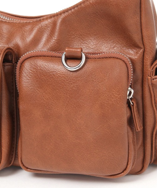 niko and...（ニコアンド）の「オリジナルマルチ4ポケットショルダーバッグ（ショルダーバッグ・レディース・ブラック/ブラウン・0）」の14枚目の写真