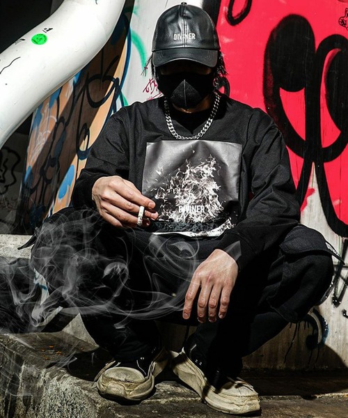 DIVINER(ディヴァイナー)の「CrematoriumL/TEE(ブラック)(Tシャツ/カットソー・メンズ・ブラック・M/L)」の9枚目の写真