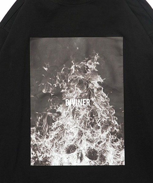 DIVINER(ディヴァイナー)の「CrematoriumL/TEE(ブラック)(Tシャツ/カットソー・メンズ・ブラック・M/L)」の2枚目の写真