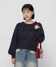 3.3 Field Trip | 3.3 Field Trip/ハートニットプルオーバー(ニット/セーター)