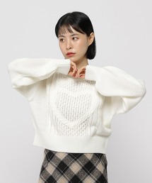 3.3 Field Trip  | 3.3 Field Trip／ハートニットプルオーバー(ニット/セーター)