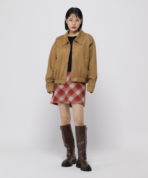 3.3 Field Trip （3.3フィールドトリップ）の「3.3 Field Trip／ハートニットプルオーバー（ニット/セーター・レディース・ホワイト/ネイビー/チャコール・FREE）」の9枚目の写真