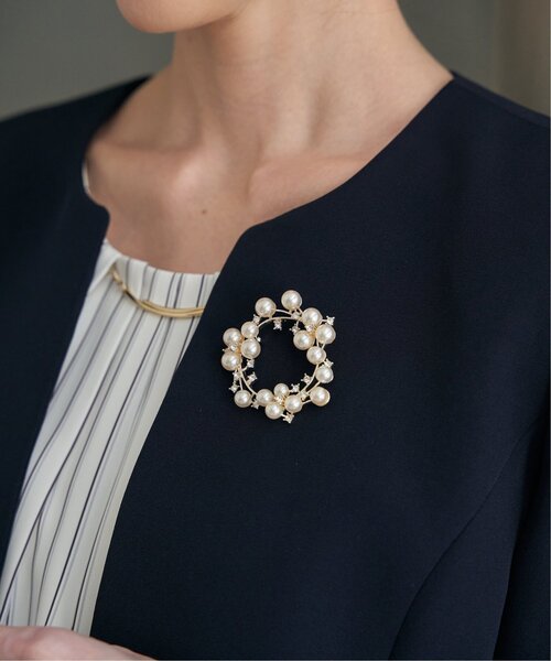 ikka（イッカ）の「ブローチ２５（ブローチ/コサージュ・レディース・その他7/オフホワイト/その他1/ホワイト/クリア/ゴールド・FREE）」の22枚目の写真