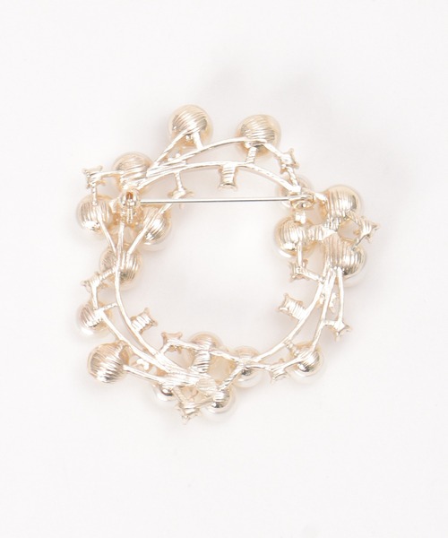 ikka（イッカ）の「ブローチ２５（ブローチ/コサージュ・レディース・その他7/オフホワイト/その他1/ホワイト/クリア/ゴールド・FREE）」の11枚目の写真